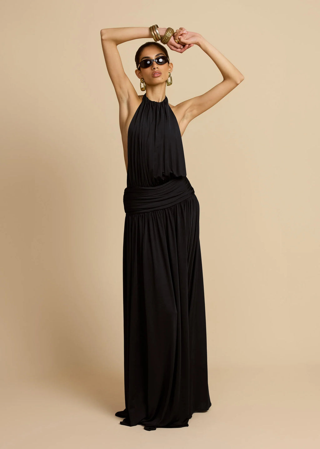 Arcina Ori Santina Gown - Black - S