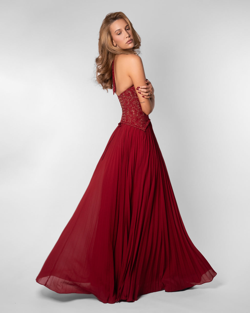 Fenity Gaia Gown - Red - S