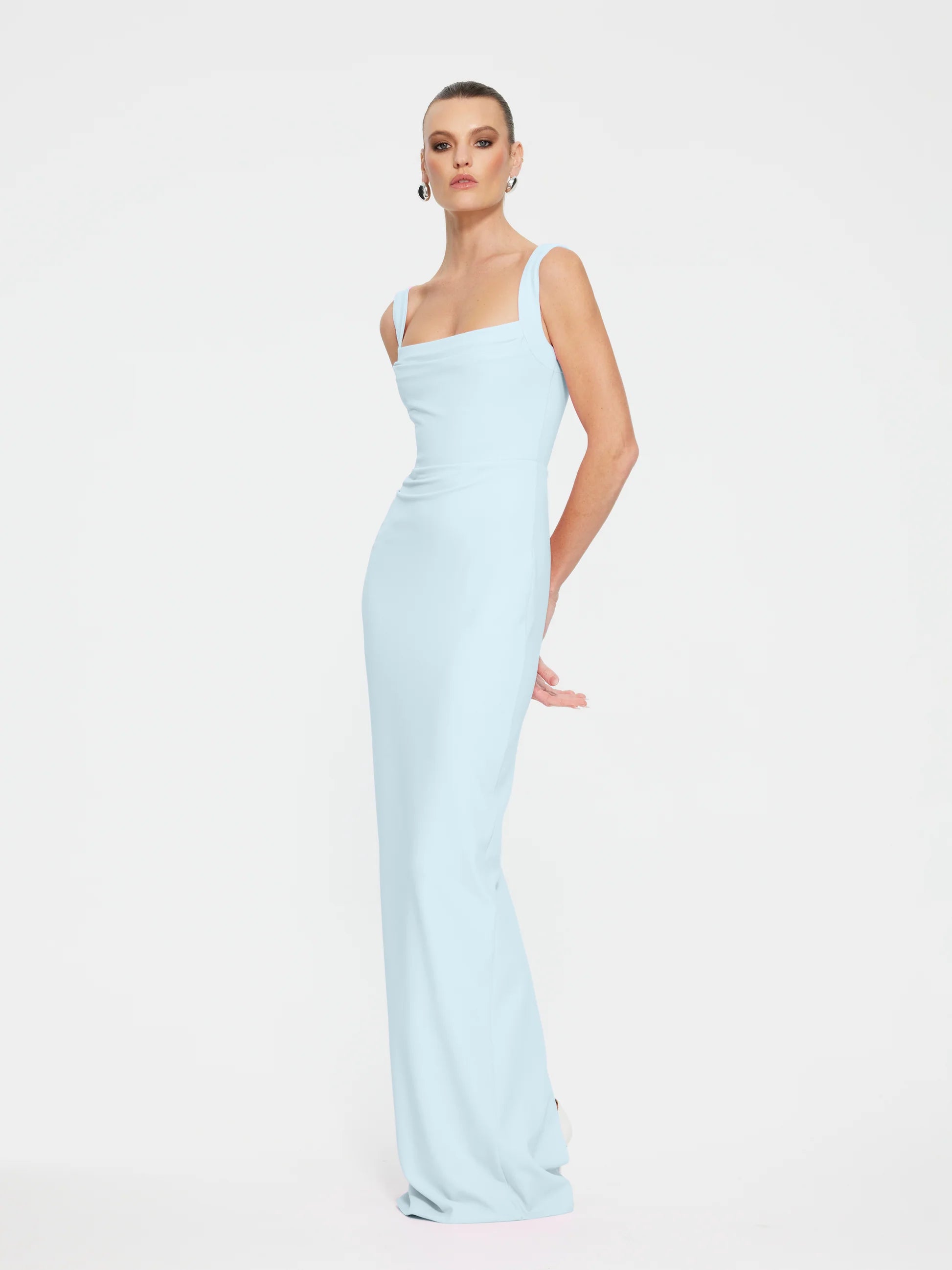 Effie Kats Marbella Gown - Ice Blue
