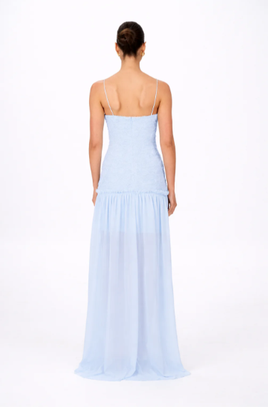 Jefre Sei Renata Dress - Baby Blue - XS