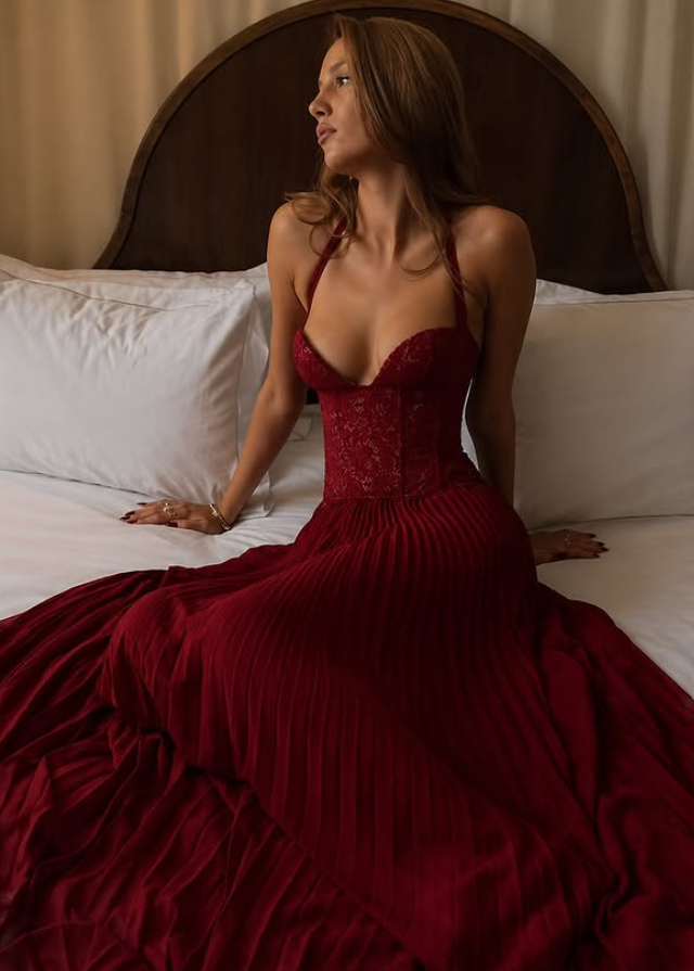 Fenity Gaia Gown - Red - S