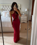 Maygel Coronel Liri Dress - Burgundy - One Size